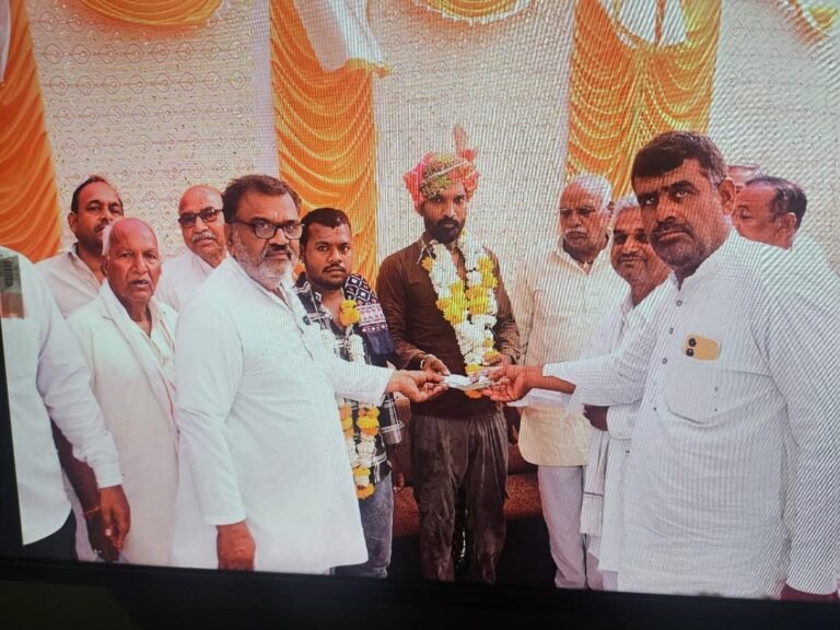 स्वादिष्ट भोजन बनाकर राजेंद्र बैरागी ‘रज्जू पंडित हलवाई’ ने बनाई पहचान, बिश्नोई समाज ने किया सम्मान