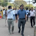 नवरात्रि तैयारी का किया अवलोकन दिए आवश्यक निर्देश कलेक्टर मीणा ने किया मां बगलामुखी के दर्शन