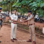 प्रभारी पुलिस अधीक्षक दीपक कुमार शुक्ला ने किया कोतवाली अगर का निरीक्षण