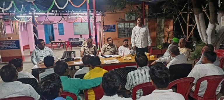 बरोरा में दुर्गापूजा को लेकर शांति समिति की बैठक, सौहार्द बनाए रखने की अपील