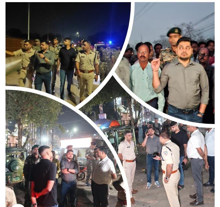 दुर्गा पूजा से पूर्व उपायुक्त तथा एसएसपी ने किया केंदुआडीह, गया अंडरपास सहित विभिन्न क्षेत्रों का निरीक्षण 1 दुर्गा पूजा से पूर्व उपायुक्त तथा एसएसपी ने किया केंदुआडीह, गया अंडरपास सहित विभिन्न क्षेत्रों का निरीक्षण - धनबाद, झारखंड