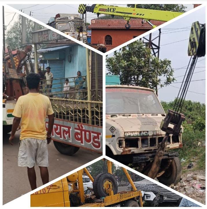 बैंक मोड़ से केंदुआडीह तक चला संयुक्त अतिक्रमण हटाओ अभियान 13 वाहनों से वसूला ₹1.53 लाख का जुर्माना, अवैध रूप से खड़े वाहन जब्त - धनबाद, झारखंड