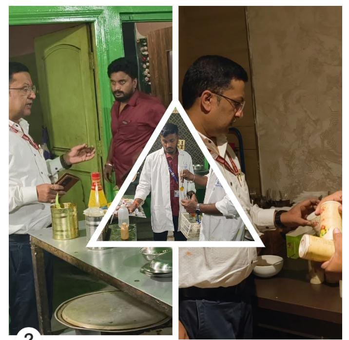 एनएच-19 के किनारे 16 होटलों का निरीक्षण, खाद्य सुरक्षा मानकों के उल्लंघन पर नोटिस जारी