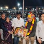 छोटू सिंह रावणा की भजन प्रस्तुतियों पर झूमे श्रद्धालु, ओपन जिम पार्क का नाम चंद्रशेखर आजाद पार्क रखा