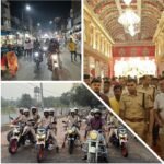 दुर्गा पूजा को लेकर उपायुक्त महोदय के नेतृत्व में निकला व्यापक फ्लैग मार्च, सुरक्षा व्यवस्था का लिया जायजा