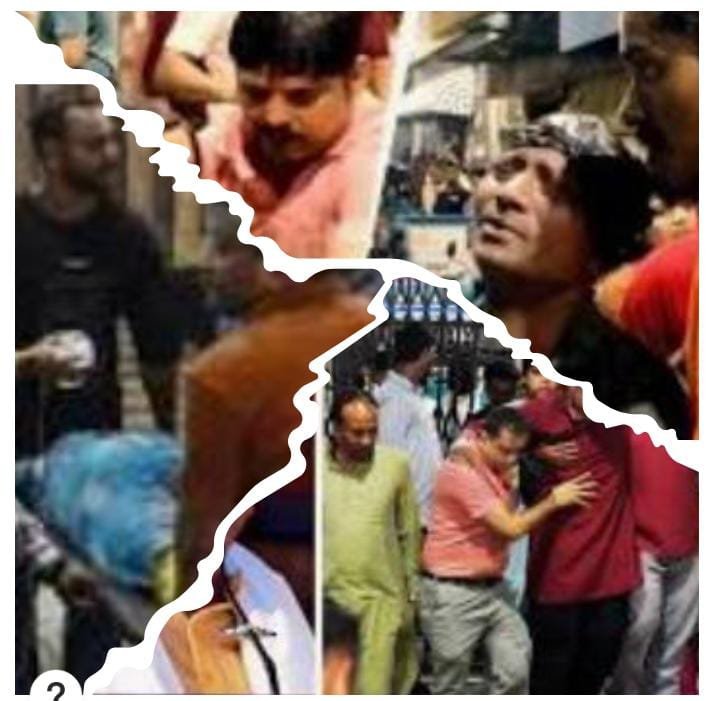 महासप्तमी की शाम को मची भगदड़