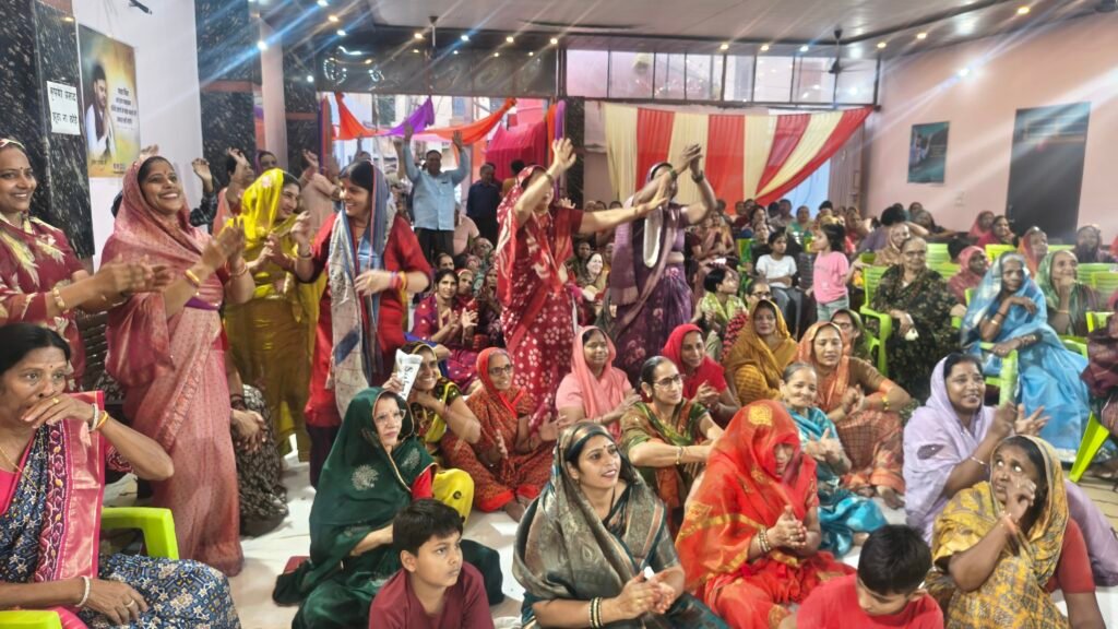 नानी बाई का मायरा कथा का दूसरा दिन श्रद्धा और भक्ति से हुआ भावविभोर - MAHENDRAGARH, हरियाणा