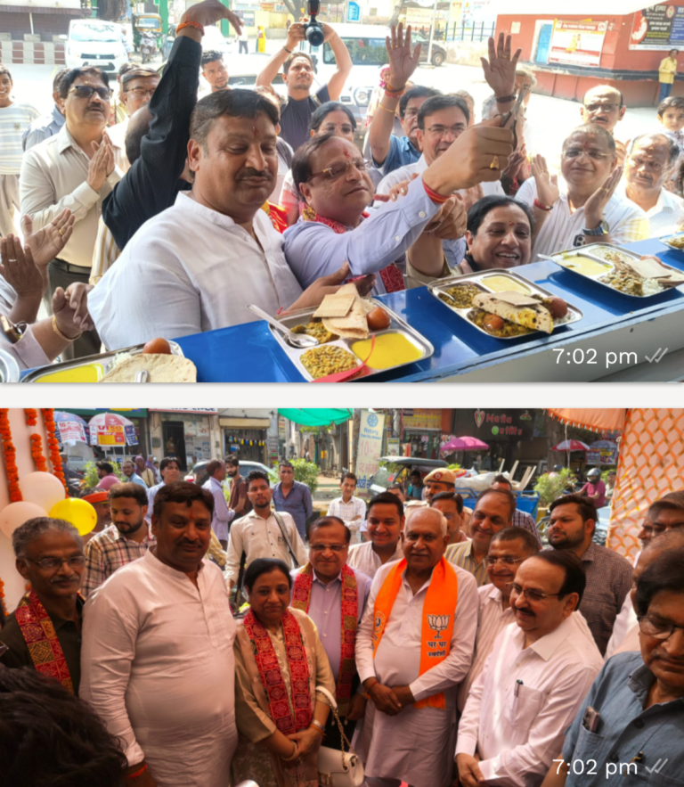 *रोटरी क्लब नारनौल सिटी का ड्रीम प्रोजेक्ट विस्तार: शरद पूर्णिमा पर ‘अन्नपूर्णा रथ’ मोबाइल किचन का शुभारंभ*