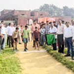 कांठ में संकुल खेल प्रतियोगिता में खिलाड़ियों ने दिखाया दमखम