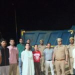 प्रशासन की बड़ी कार्रवाई: कांठ में रॉयल्टी खत्म होने के बाद मिट्टी ढो रहे 10 डंपर पकड़े