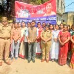 छजलैट में मिशन शक्ति के तहत निकाली जन जागरूकता रैली