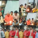 नवदुर्गा उत्सव समिति और सूर्य सांस्कृतिक मंडल का गरबा महोत्सव शुरू, महाआरती में शामिल हुए जन प्रतिनिधि एवं गणमान्य नागरिक