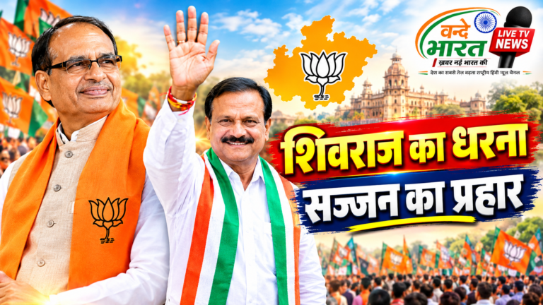 अपनी ही सरकार के खिलाफ धरने पर शिवराज”: सज्जन सिंह वर्मा का तंज, बीजेपी नेताओं को दिया दिल्ली आने का न्यौता