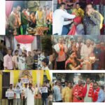 विधायक महेंद्र हार्डिया ने वार्ड 46 के गरबा पंडालों में की माता की आरती, बालिकाओं को बांटे उपहार और जल संरक्षण का दिया संदेश