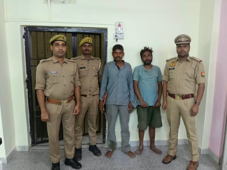 लखनऊ थाना ठाकुरगंज पुलिस ने 2 वारंटी किए अरेस्ट