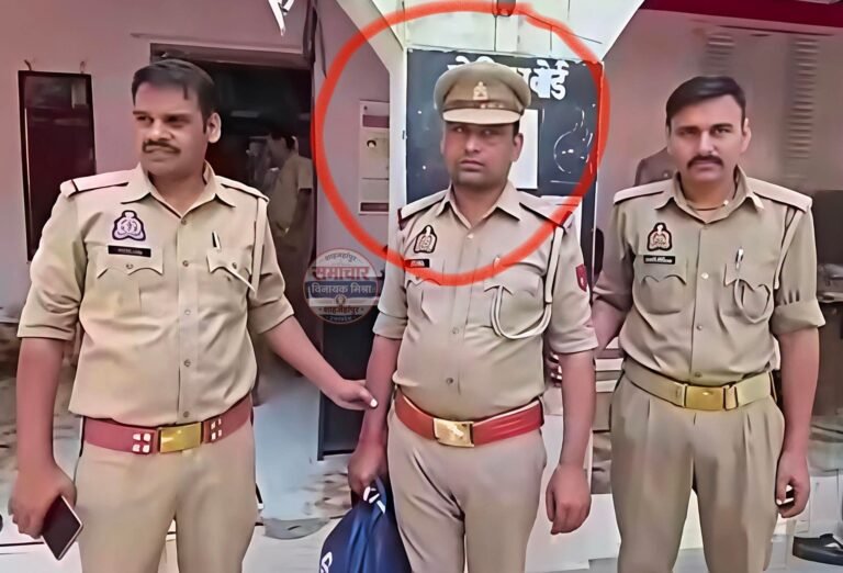 पुलिस ने वर्दी पहनकर लोगों पर रौब गांठने वाले एक फर्जी दरोगा को किया गिरफ्तार