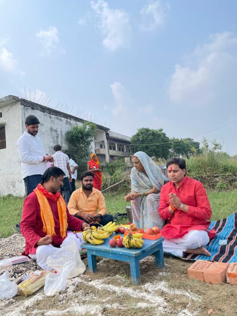आज विपिन कुमार पाठक ने अपने पैतृक गाँव ओदार, वाराणसी स्थित माँ राधिका इंटर कॉलेज में इंडोर स्पोर्ट स्टेडियम के निर्माण हेतु भूमि पूजन किया 1 आज विपिन कुमार पाठक ने अपने पैतृक गाँव ओदार, वाराणसी स्थित माँ राधिका इंटर कॉलेज में इंडोर स्पोर्ट स्टेडियम के निर्माण हेतु भूमि पूजन किया - MAHRAJGANJ, उत्तर प्रदेश