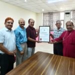 बीएसपी के पूर्व एमडी विनोद कुमार अरोरा को आईआईआईई ने दिया फेलोशिप अवार्ड : भिलाई चेप्टर ने किया सम्मानित