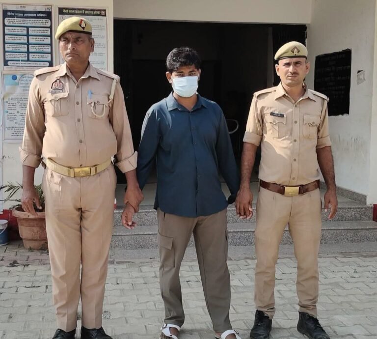 थाना ठूठीबारी पुलिस ने एक वारंटी अभियुक्त को किया गिरफ्तार
