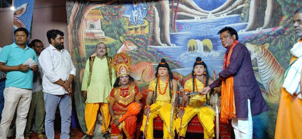 अहंकारी रावण की स्वर्णनगरी में हनुमान का हाहाकार, धू-धू कर जली लंका - SONBHADRA, उत्तर प्रदेश