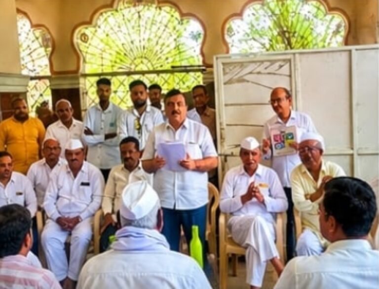 कोल्हार भगवतीपूरात नवरात्राचा जागर; भाविकांच्या सेवेसोबत दुष्काळग्रस्तांना आधार