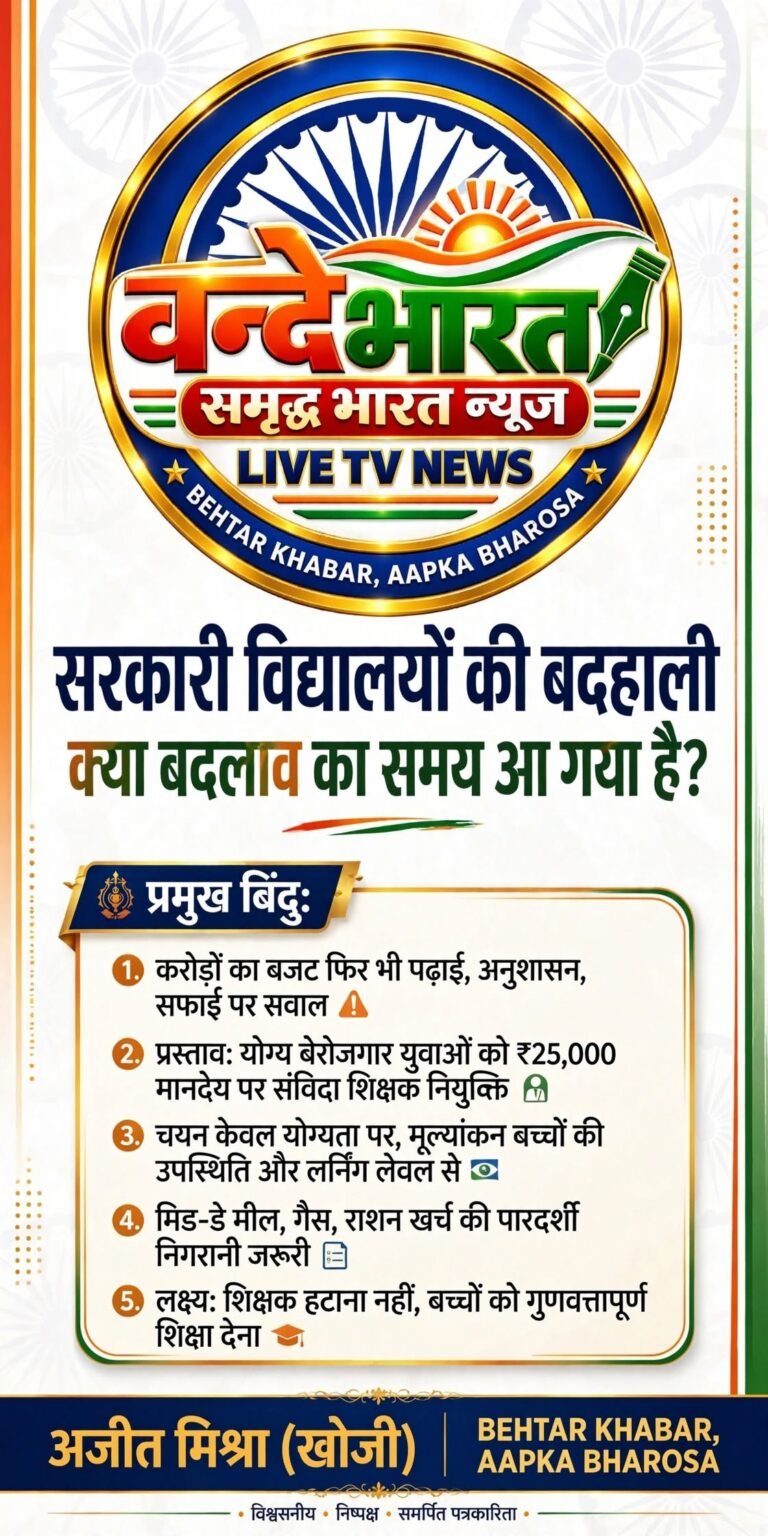 सरकारी स्कूलों में करोड़ों खर्च, फिर भी क्यों फेल है पढ़ाई?