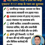 कागजों पर तालाब-नाली, जेब में जनता का पैसा: गोंडा में ₹7 लाख के गबन पर DM का हंटर, प्रधान व सचिव समेत 4 नपे!