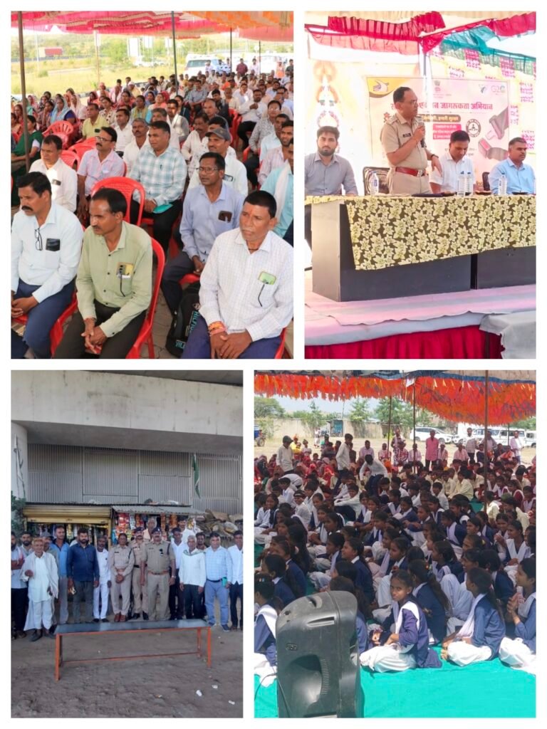 8-लेन एक्सप्रेस-वे पर पत्थरबाजी एवं दुर्घटनाओं की रोकथाम हेतु झाबुआ पुलिस की सतत पहल