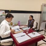 सचिव भाटी ने किया सखी वन स्टॉप सेंटर का निरीक्षण
