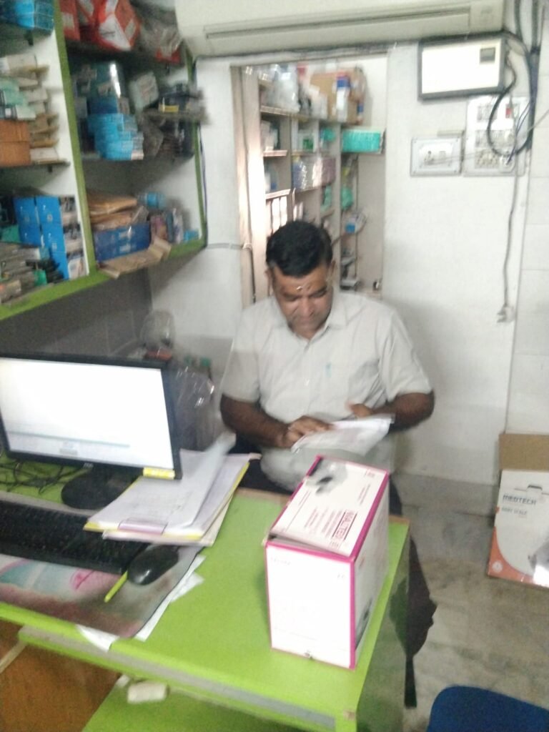 मेडिकल उपकरणों की दुकानों पर विधिक माप विज्ञान विभाग की आकस्मिक जांच*