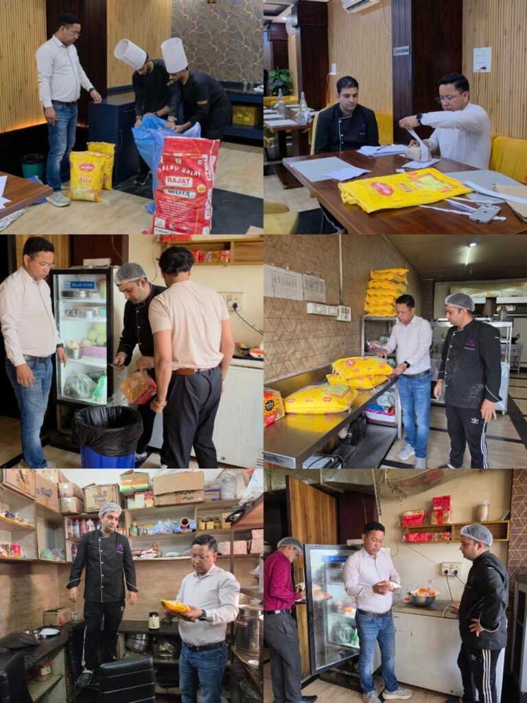 नवरात्र पर्व एवं चारधाम यात्रा के दृष्टिगत खाद्य सुरक्षा विभाग की भूपतवाला क्षेत्र में आकस्मिक निरीक्षण कार्रवाई*