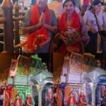 पत्नी संग श्री नैना देवी मंदिर में किए माँ के दिव्य दर्शन