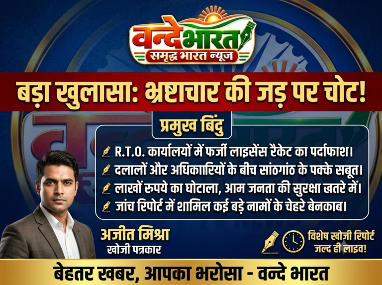 “6 हजार में बिक रहा ‘मौत का परवाना’, बस्ती RTO कार्यालय बना फर्जीवाड़े का अड्डा” “बिना टेस्ट, बिना ट्रेनिंग बन रहे लाइसेंस: 6,000 दो और स्टीयरिंग संभालो!”