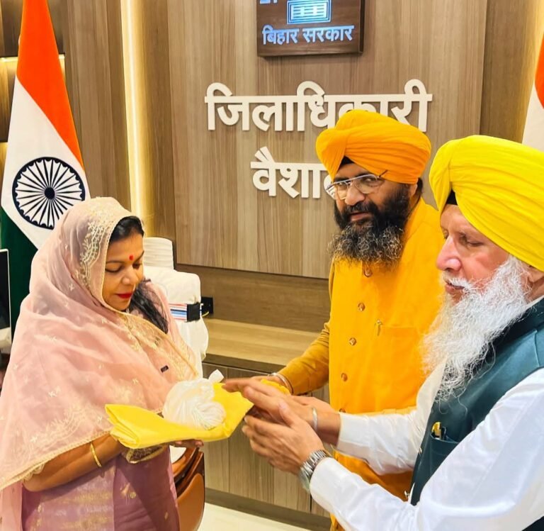 वैशाली लालगंज गुरु घर के विकास के लिए