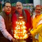 श्री सिद्ध हनुमान मंदिर की 180 वीं महाआरती में पंडित तपेश शर्मा हुए शामिल