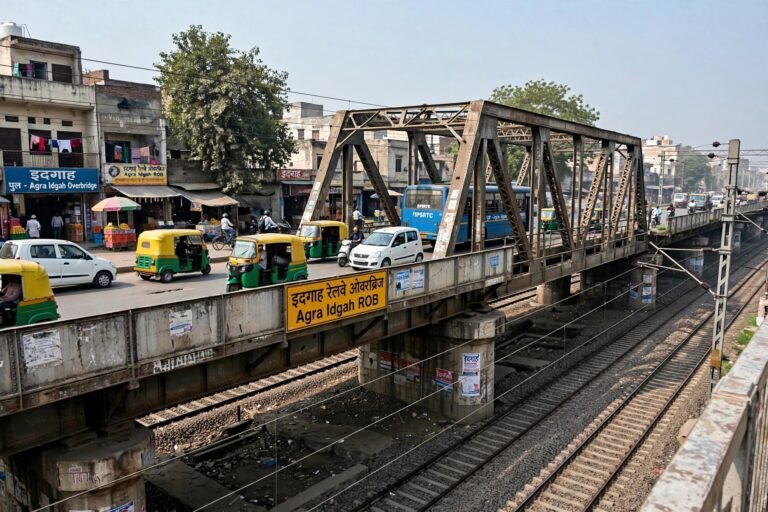 *हेडलाइन: ईदगाह रेलवे ओवरब्रिज 3 महीने के लिए बंद –