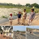 सिंगरौली: मां दुर्गा प्रतिमा विसर्जन को लेकर विसर्जन स्थलों का किया भ्रमण।