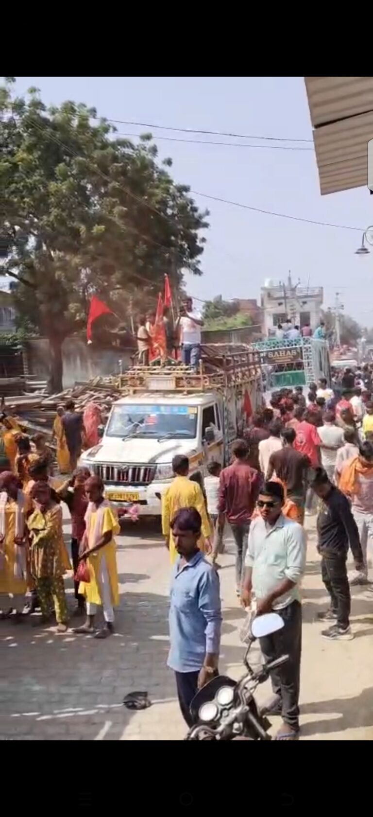 नसीराबाद में दुर्गा प्रतिमा विसर्जन के दौरान उमड़ा जनसैलाब, भक्तिमय माहौल में गोकना घाट पर हुआ विसर्जन