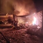 डेगाना के गायत्री मंदिर के पास कबाड़ी की दुकान में लगी भीषण आग, लाखों का सामान जलकर खाक*