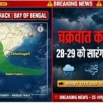 चक्रवात का असर : 28,29 अक्टूबर को सारंगढ़-बिलाईगढ़ में बारिश की संभावना, जिला प्रशासन अलर्ट