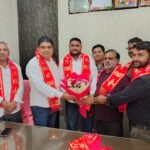 होडल आगमन पर राष्ट्रीय सैनी सभा के अध्यक्ष जसवीर सैनी का भव्य स्वागत