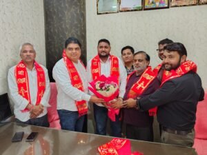 होडल आगमन पर राष्ट्रीय सैनी सभा के अध्यक्ष जसवीर सैनी का भव्य स्वागत