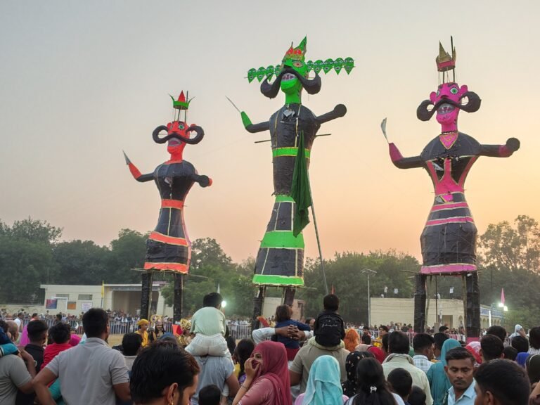 होडल में विजयदशमी का पर्व धूमधाम से मनाया गया, हजारों लोगों ने लिया भाग
