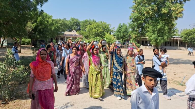 विकसित भारत अभियान के तहत निकली कलश रैली