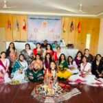 नगाडा संग ढोल बाजे पर थिरके कदम कंकू विजय कॉलेज में डांडिया महोत्सव की धूम, गरबा की प्रस्तुतियों ने मोहा मन
