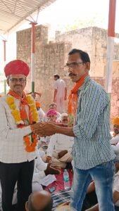 बागड़ीया में रोहट पंचायत समिति सदस्य वार्ड नंबर 12के भाजपा प्रत्याशी रेखा देवी घीसुदास वैष्णव की विशाल जनसभा आयोजित।