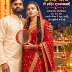 🌙❤️ करवा चौथ की हार्दिक शुभकामनाएँ ❤️🌙