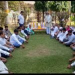 डबरा कांग्रेस ने किया बापूजी एवं शास्त्री जी को याद