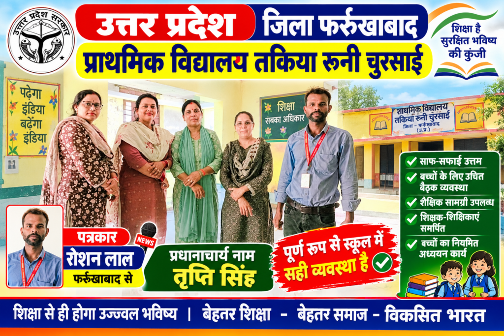 प्राथमिक विद्यालय बच्चों का भविष्य 1 प्राथमिक विद्यालय बच्चों का भविष्य - FARRUKHABAD, उत्तर प्रदेश