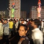 नोएडा के भंगेल सलारपुर स्थित महर्षि नगर में रावण दहन कार्यक्रम के बाद रामलीला समाप्त हो गया